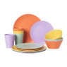 Dinerbord Lagoa - geel - ø25.4x1.7 cm
