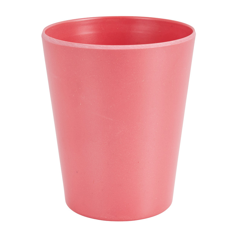 Beker bamboe - rood - 250 ml