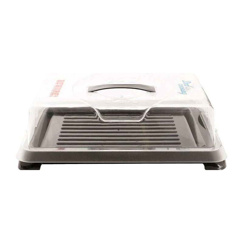 BBQ box met koelelement - zwart
