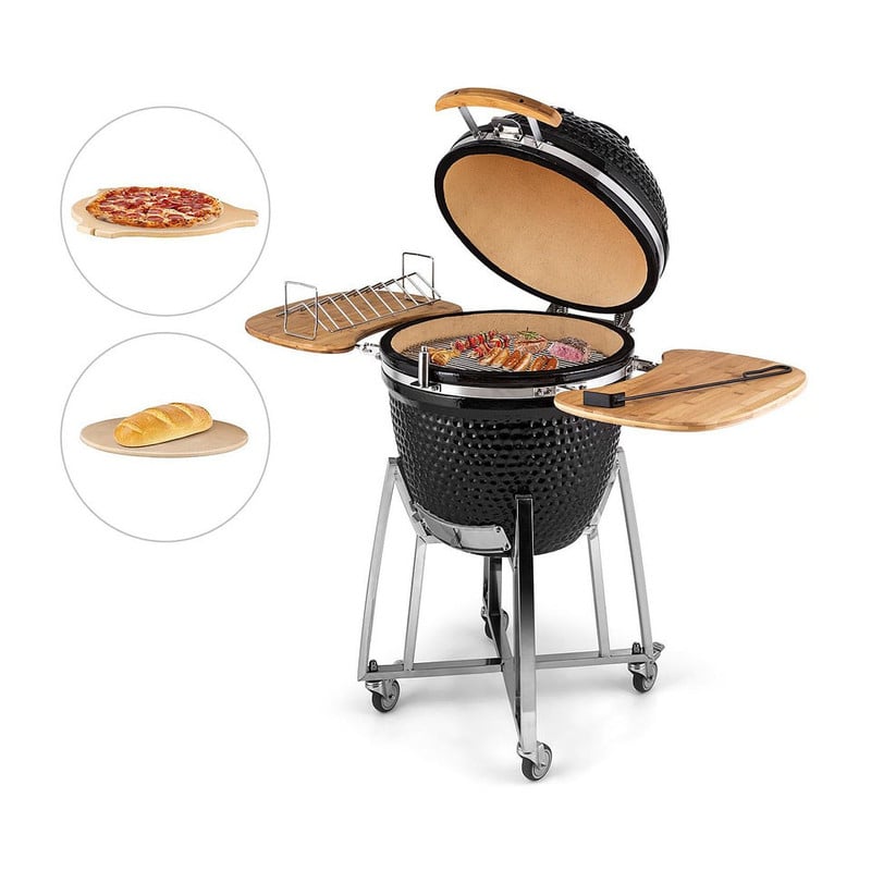 Kamado grill XL - family-size - 45x112 cm 