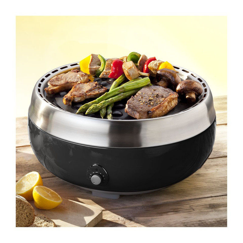 Grillerette deluxe BBQ - zwart
