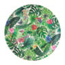 Bord Tropical - bamboe - 23 cm