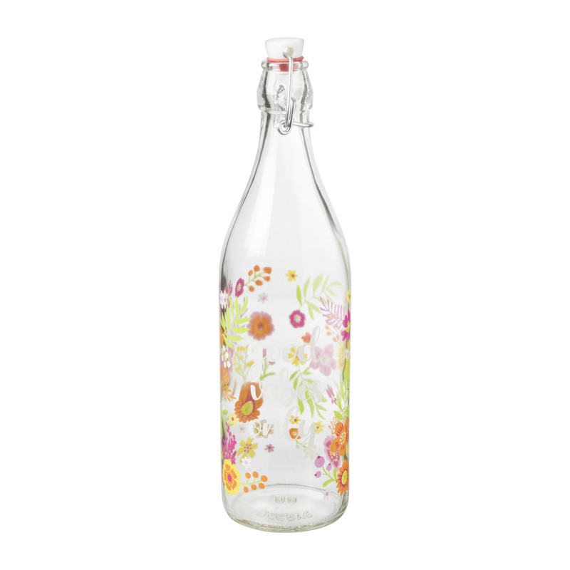 Waterfles - good vibes only - 1 liter