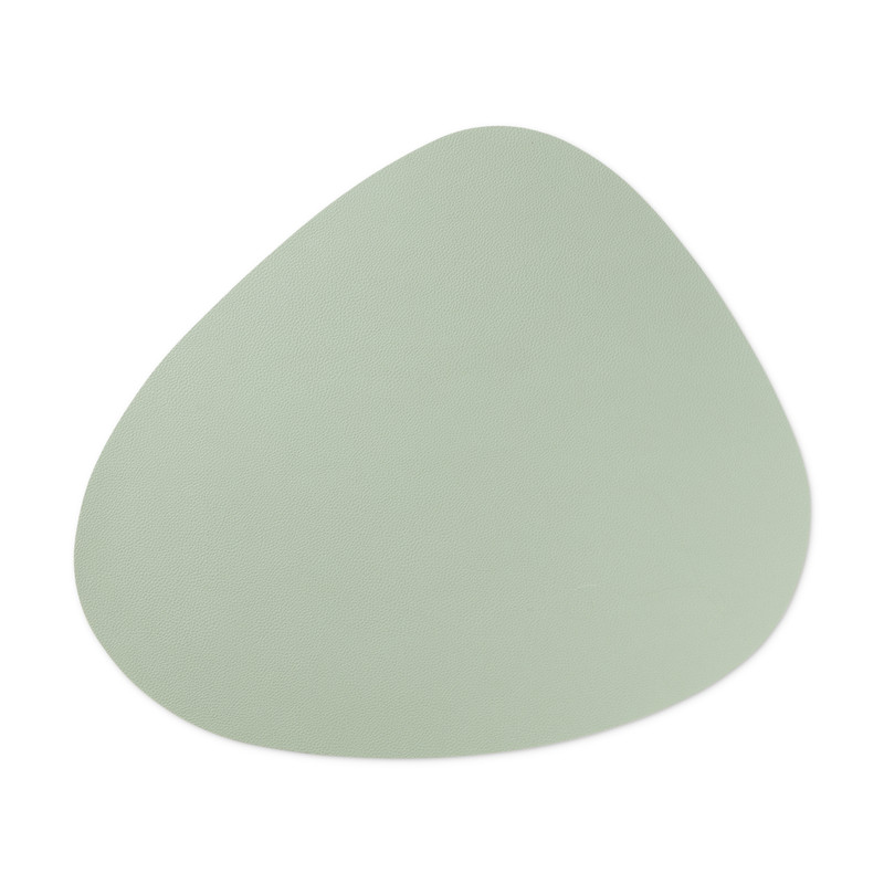 Placemat imitatieleer organic - groen - 44x36 cm  