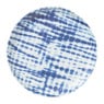 Ontbijtbord Santorini tie dye - wit/blauw- ø21 cm