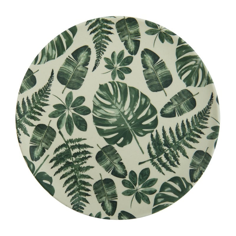 Bord palmblad - 23 cm
