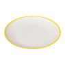 Ontbijtbord duotone - geel - ø23 cm 