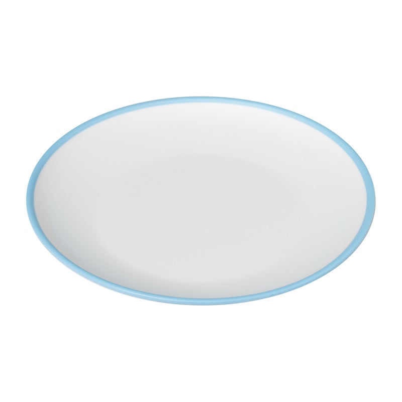 Ontbijtbord duotone - blauw - ø23 cm 