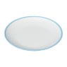 Ontbijtbord duotone - blauw - ø23 cm 