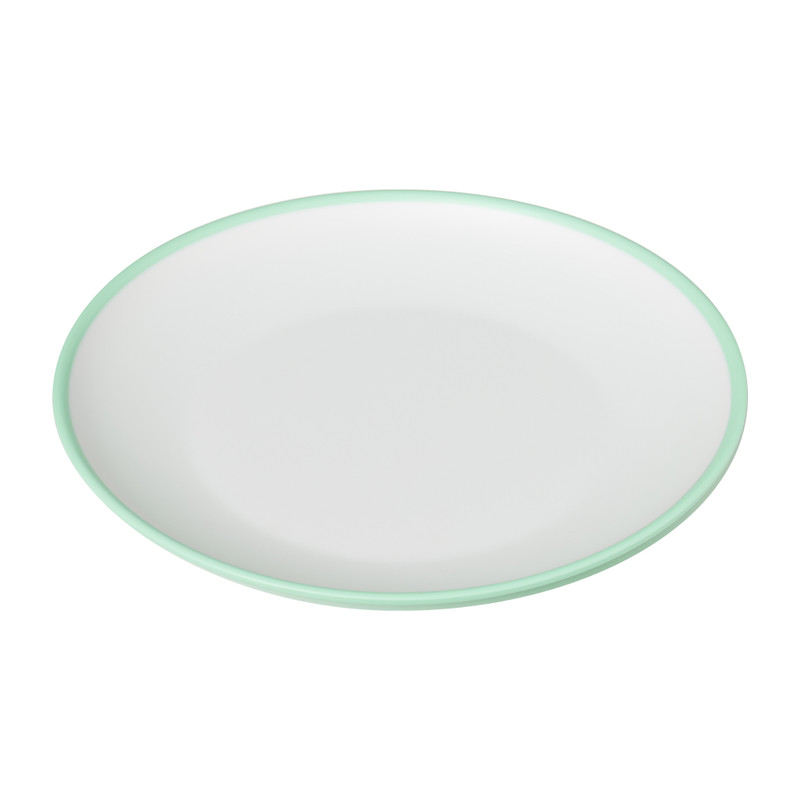 Ontbijtbord duotone - groen - ø23 cm 
