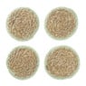 Onderzetter mais - 4 stuks - groen