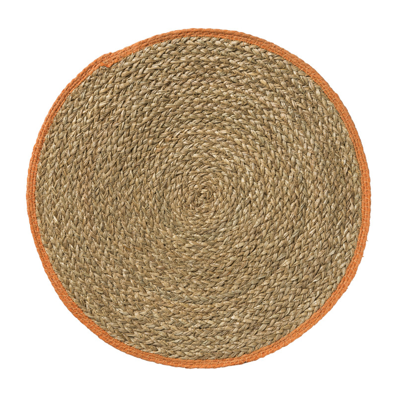 Placemat mais - oranje - ø38 cm