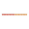 Shotglaasjes gekleurd - set van 32 - 30 ml
