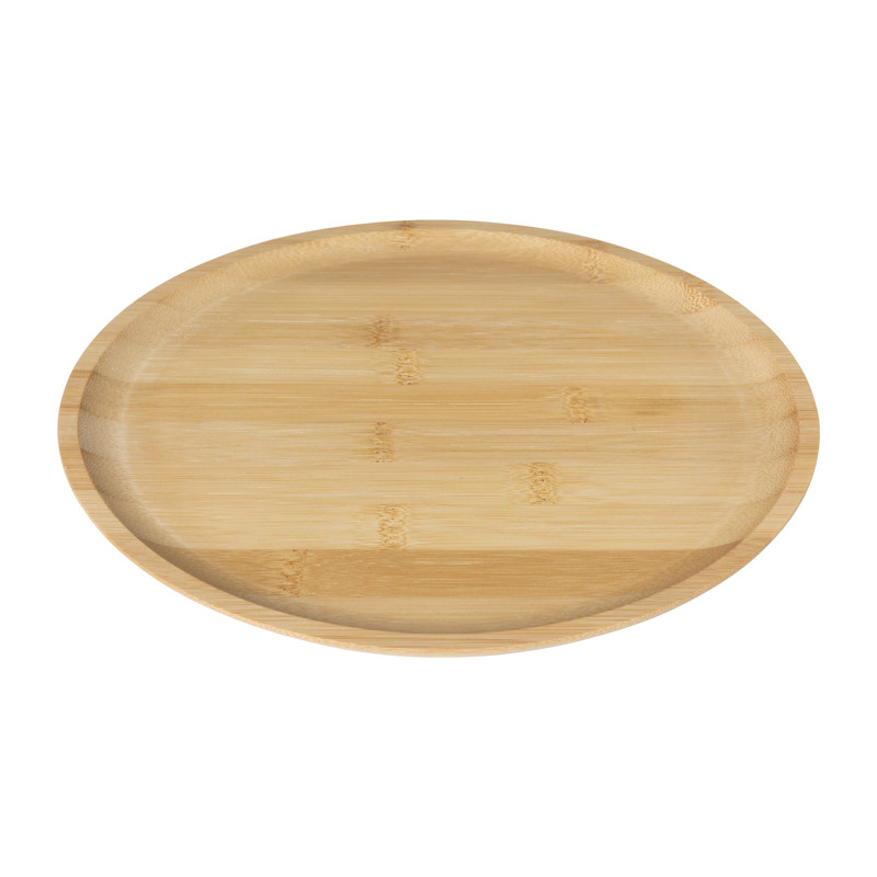 Dinerbord bamboe - ø25x1.2 cm