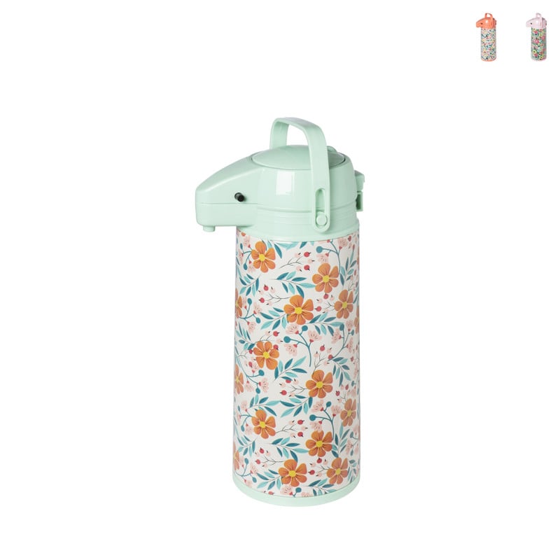 Thermoskan met pomp - diverse varianten - 1.9 liter