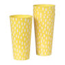 Beker stippen - diverse kleuren - 400 ml - set van 4