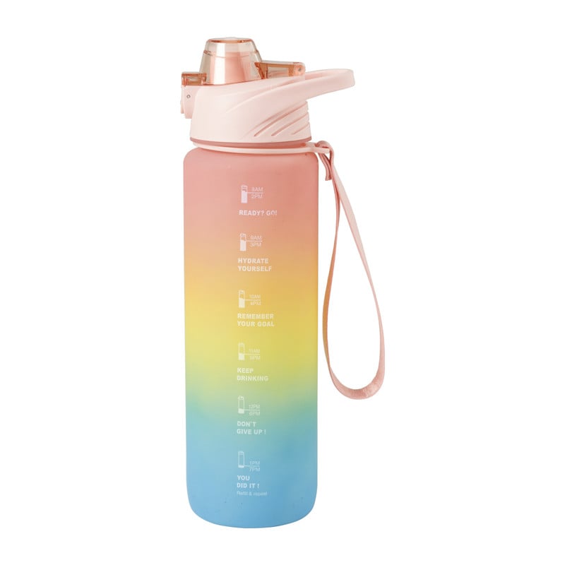 Waterfles regenboog - 1 liter