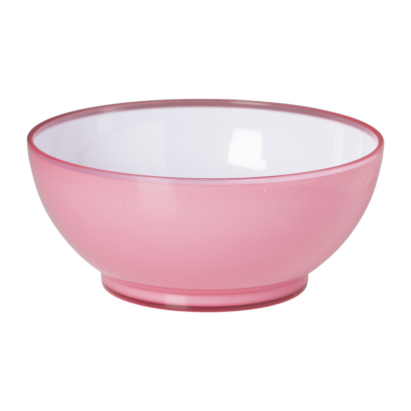 Kom Miami Ice  - roze - ø14x8.2 cm