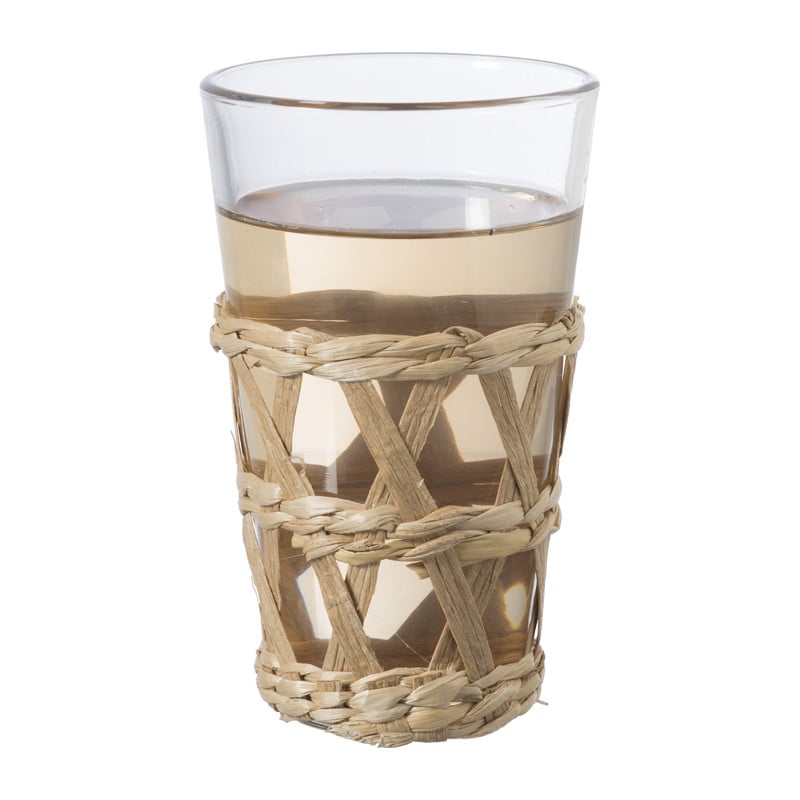 Sapglas met riet - 300 ml