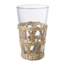 Sapglas met riet - 300 ml