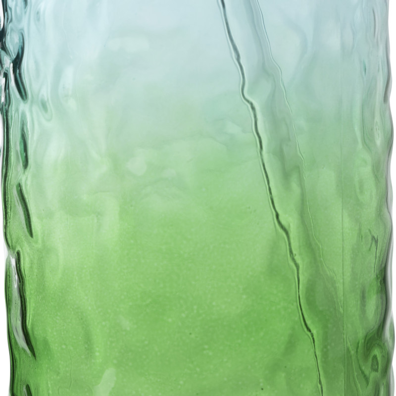 Mason jar iriserend - groen - ø7.5x14 cm