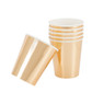 Beker - goud - 6 stuks