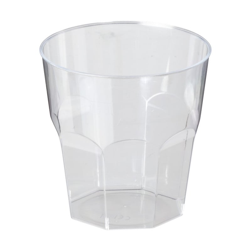Plastic glazen - 160 ml - set van 12