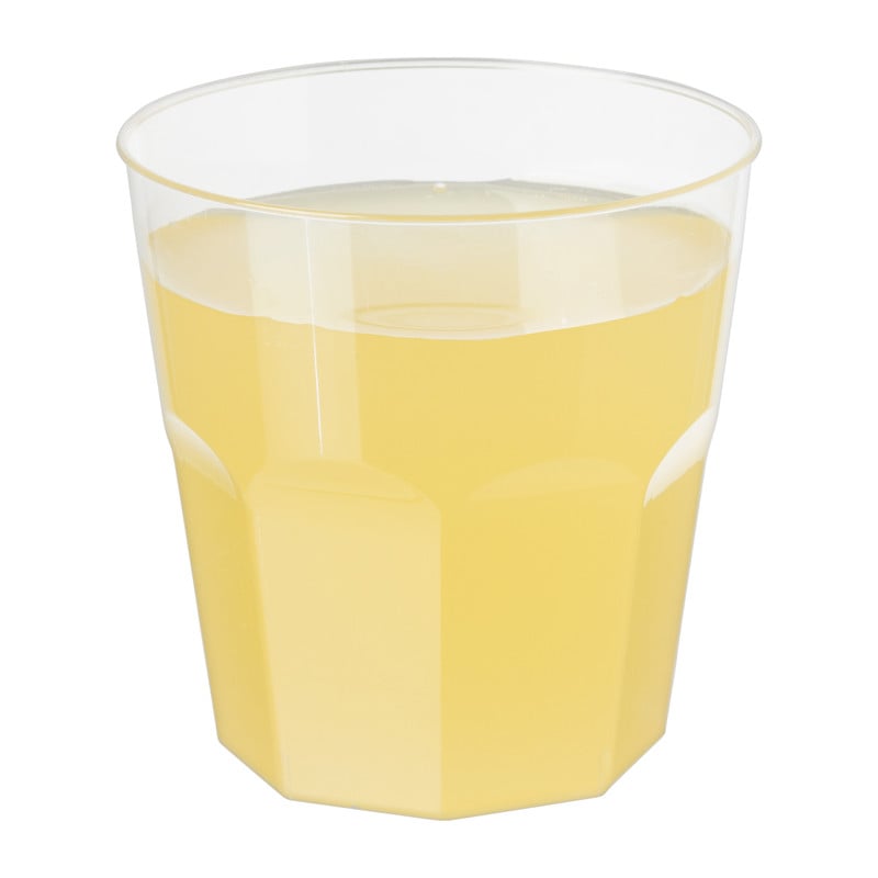 Plastic glazen - 160 ml - set van 12