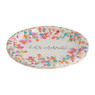 Bord let's celebrate - 23 cm - set van 8