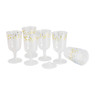Disposable wijnglas sterren - 8 stuks