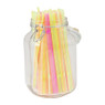 Rietjes - multikleur - 200 stuks