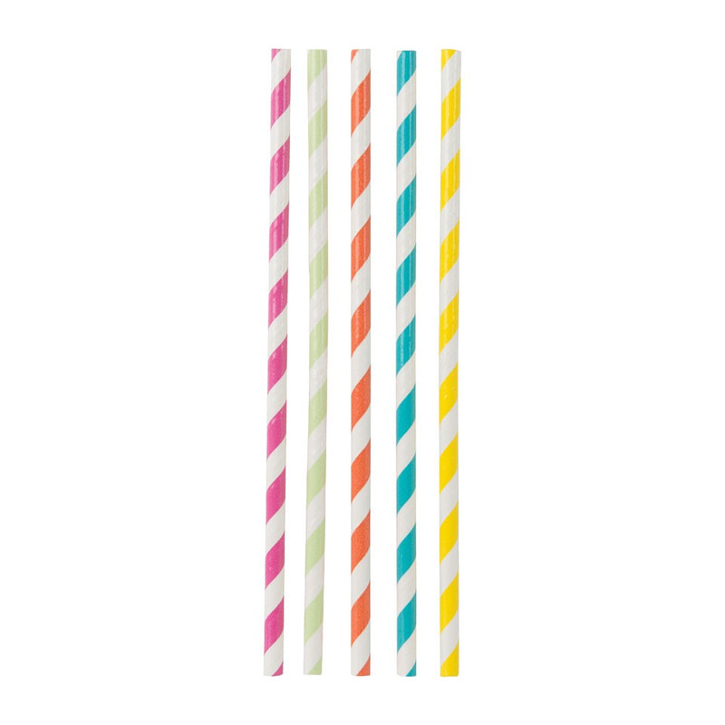 Rietjes streep - papier - set van 50