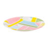 Bord Colour Blocking - 18 cm -  set van 8