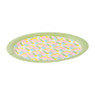 Bord colour blocking - 23 cm - set van 8