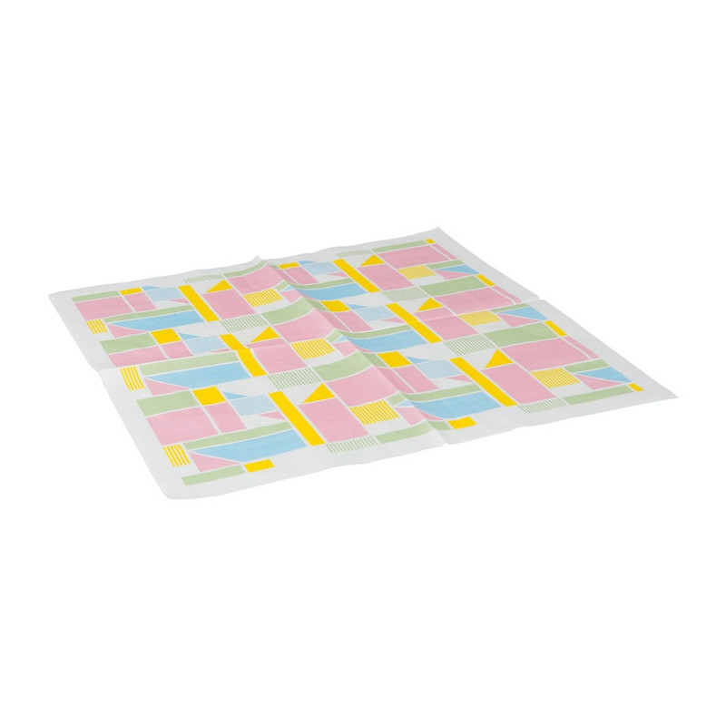 Servetten Colour Blocking - set van 16 -  33x33 cm