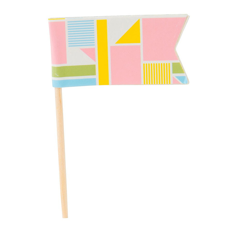 Prikkers - colour blocking - set van 16
