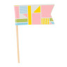 Prikkers - colour blocking - set van 16
