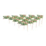 Prikkertjes tropical garden - 16 stuks