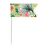 Prikkertjes tropical garden - 16 stuks