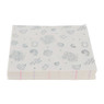 Servetten mermaid - set van 16 - 12.5x12.5 cm