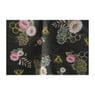 Tafelkleed heritage - zwart - 136x228 cm