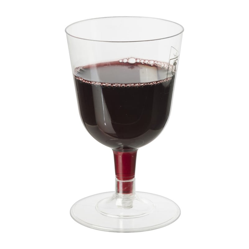 Herbruikbare wijnglazen - 6 stuks - 160 ml
