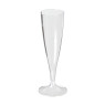 Champagneglas kunststof - 100 ml - set van 6
