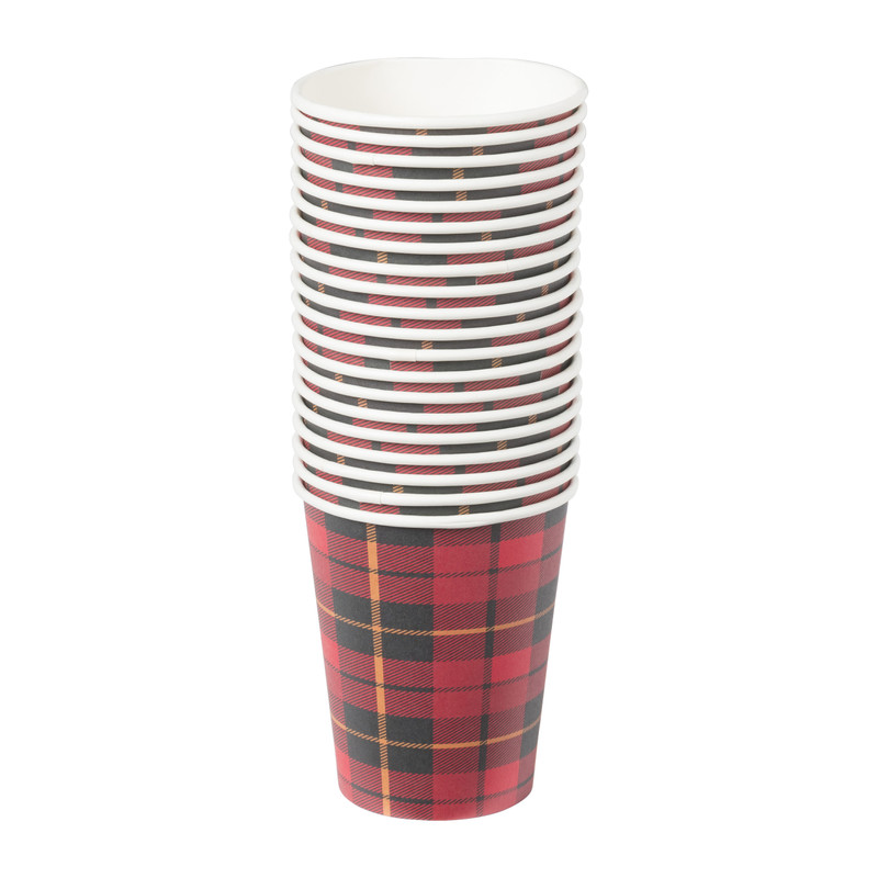 Koffiebekers scotties - 20 stuks