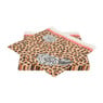 Servetten leopard - set van 16 - 16.5x16.5 cm 