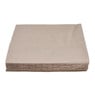 Servetten beige - set van 20 - 16,5x16,5 cm