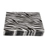 Servetten zebra - set van 20 - 16,5x16,5 cm 