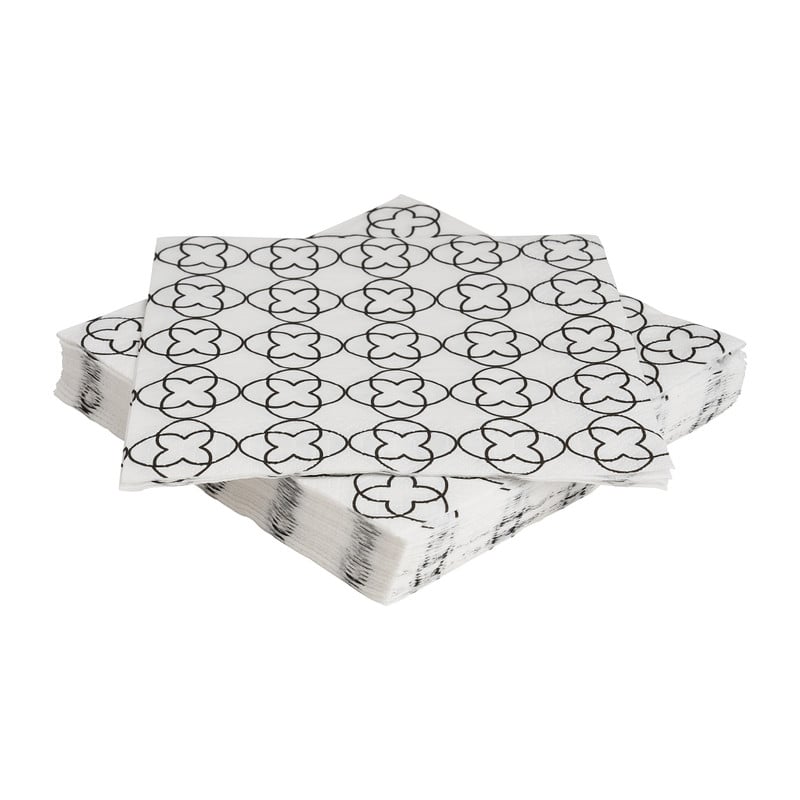 Servetten sati - set van 20 - 16,5x16,5 cm 