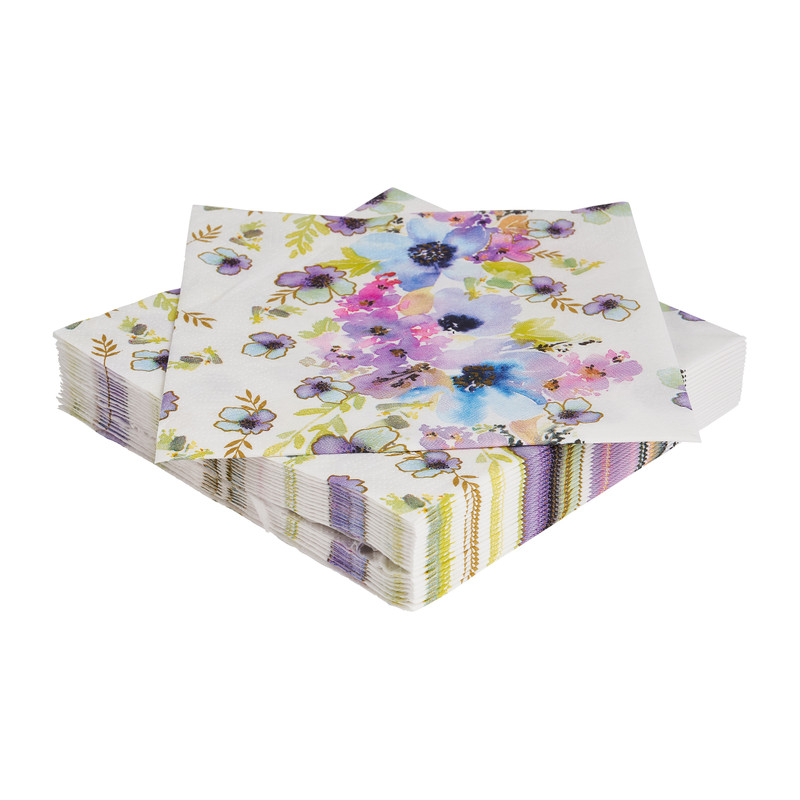 Servetten eden - set van 20 - 16,5x16,5 cm 