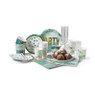 Beker party - groen - set van 8